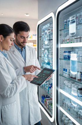 pharmacists-analyzing-tablet-pharmacy